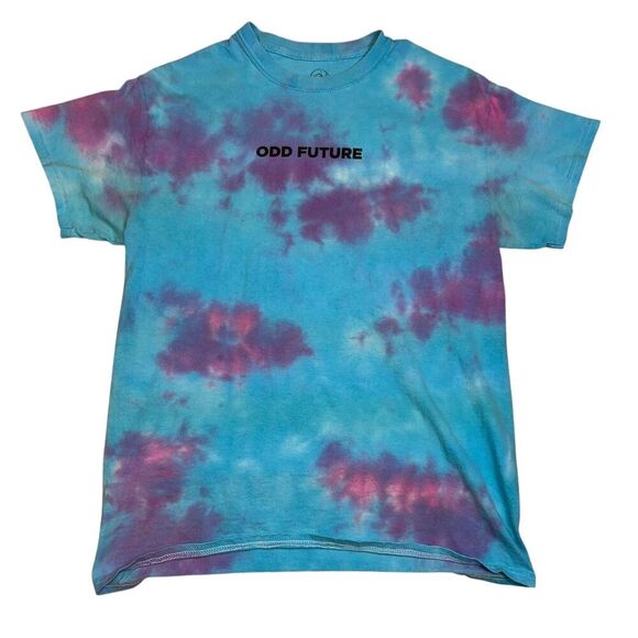 Odd Future T-Shirt Size Medium Tie Dye Double Sided Graphic Shirt - Picture 2 of 8